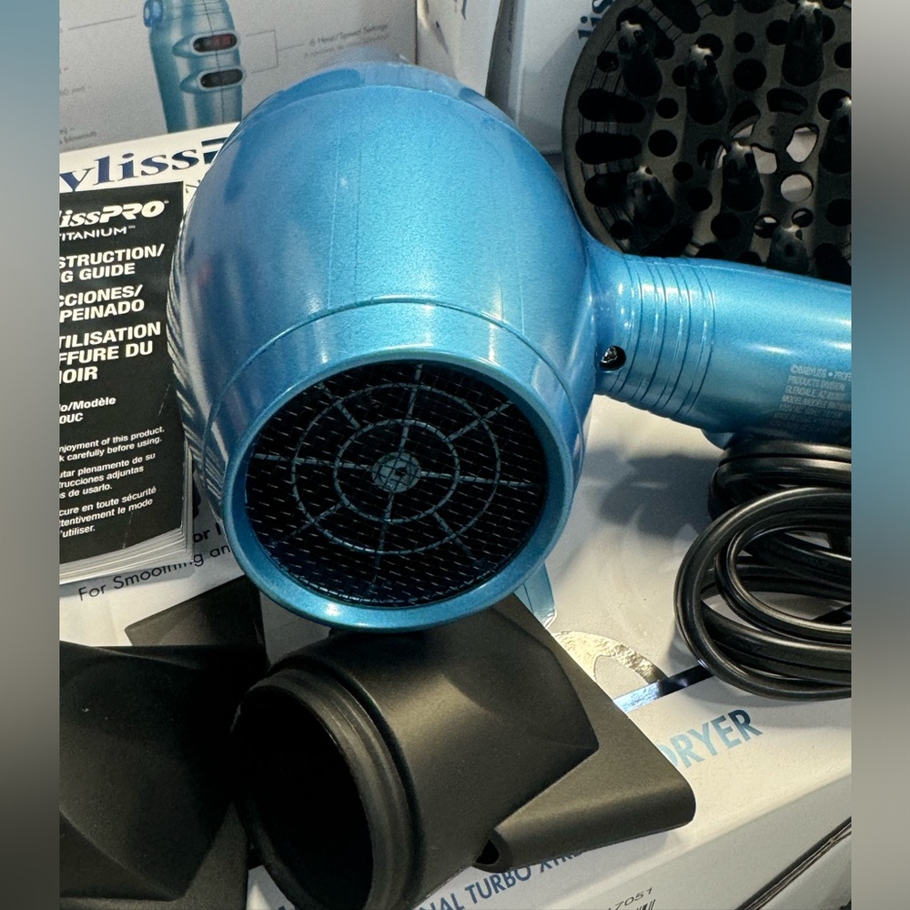 BaByliss PRO Nano Titanium Xtreme Hair Dryer Turbo Professional Dryer New - Picture 6 of 8